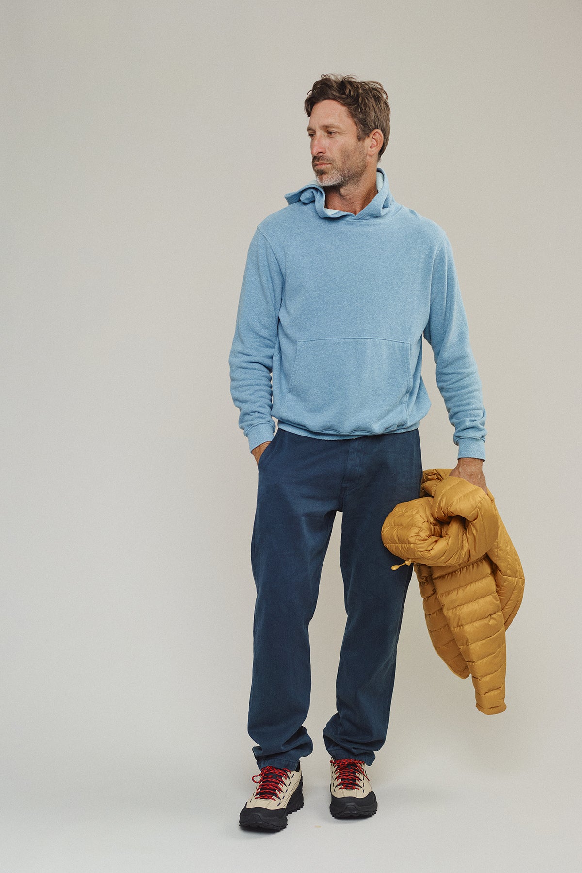 Heathered Powell Hooded Sweatshirt