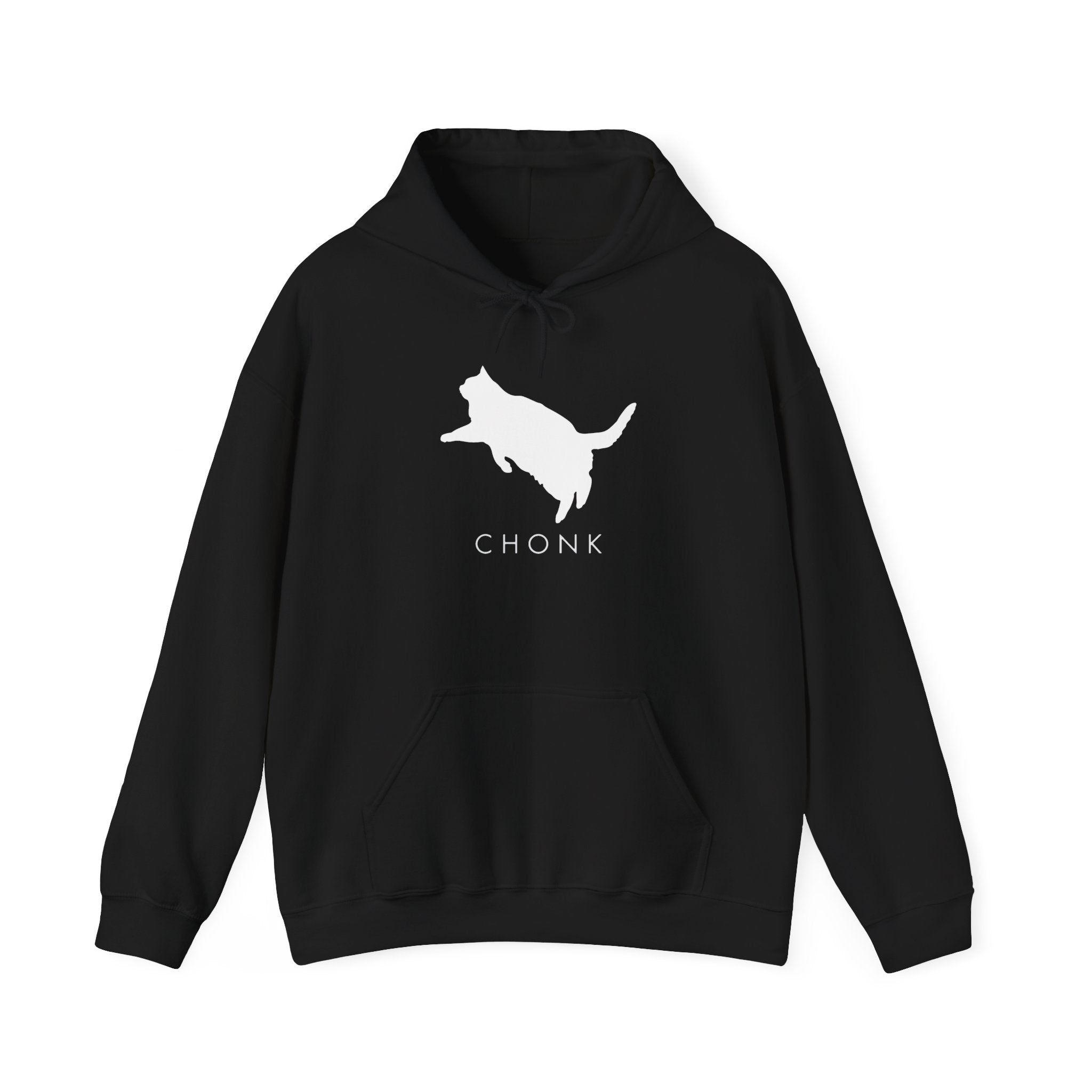Chonk Cat Unisex Heavy Blend Hooded Sweatshirt - Perfect Gift for Cat Lovers