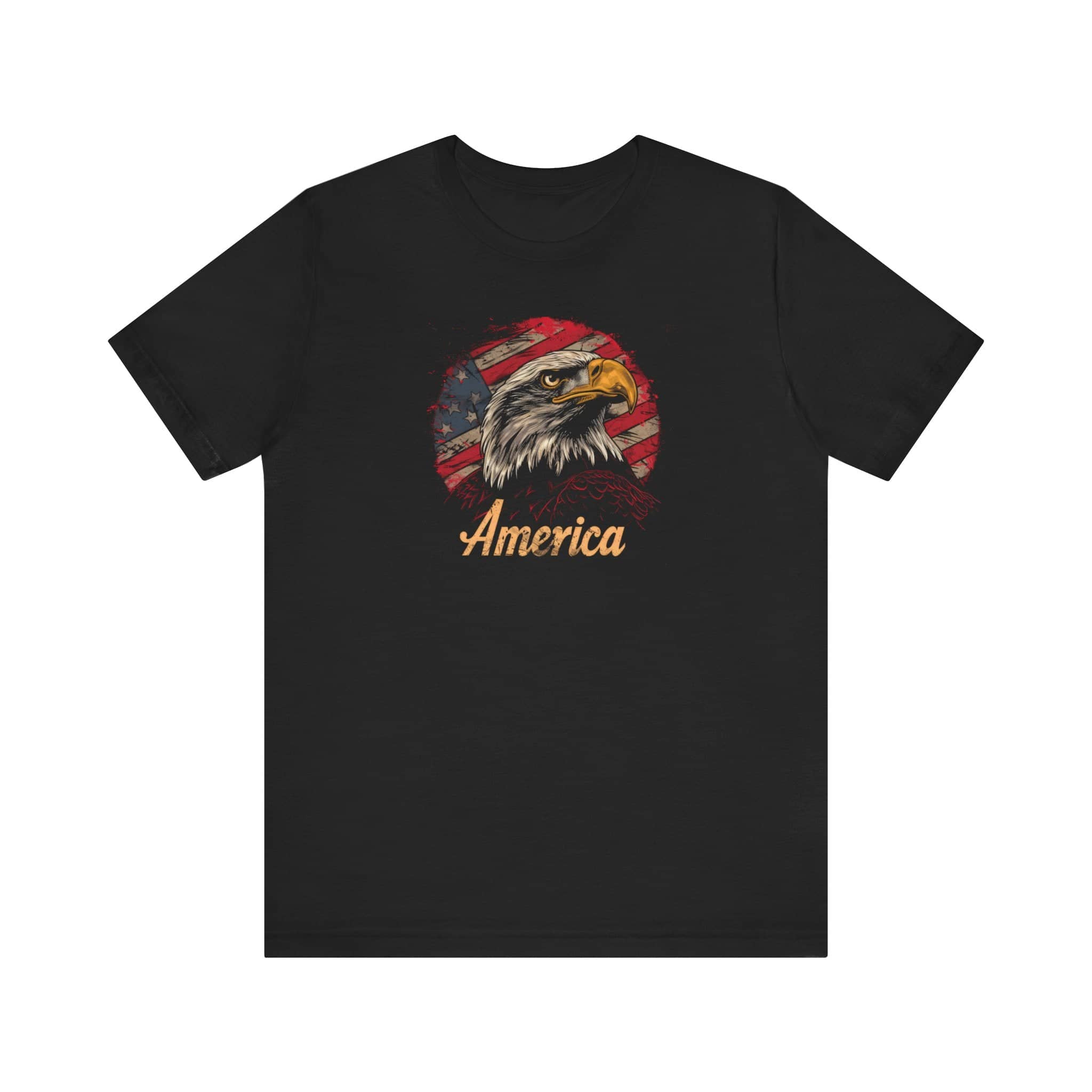 America Bald Eagle T-Shirt Patriotic Graphic Tee