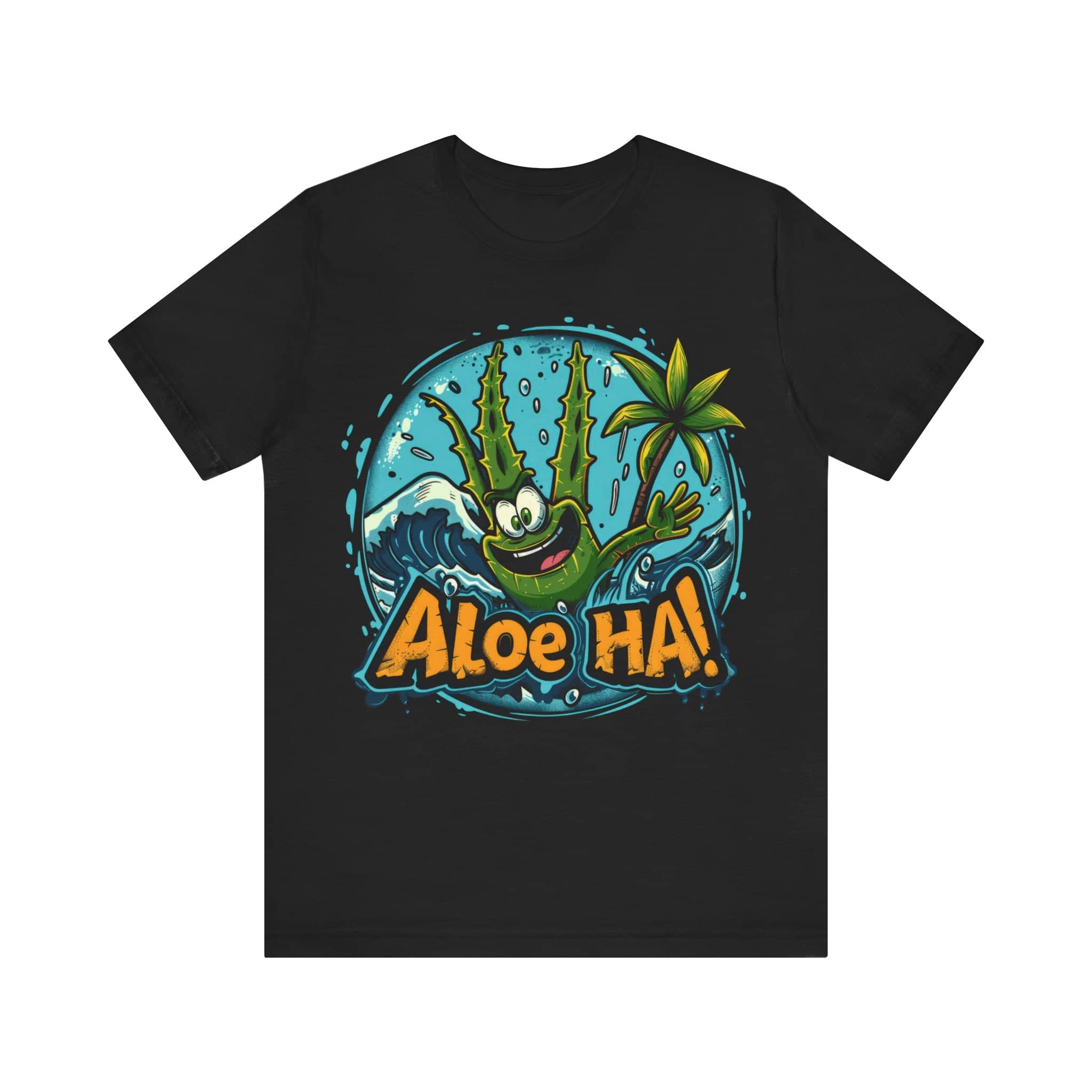 Aloe Ha Funny Tropical T-Shirt Beach Lover Tee