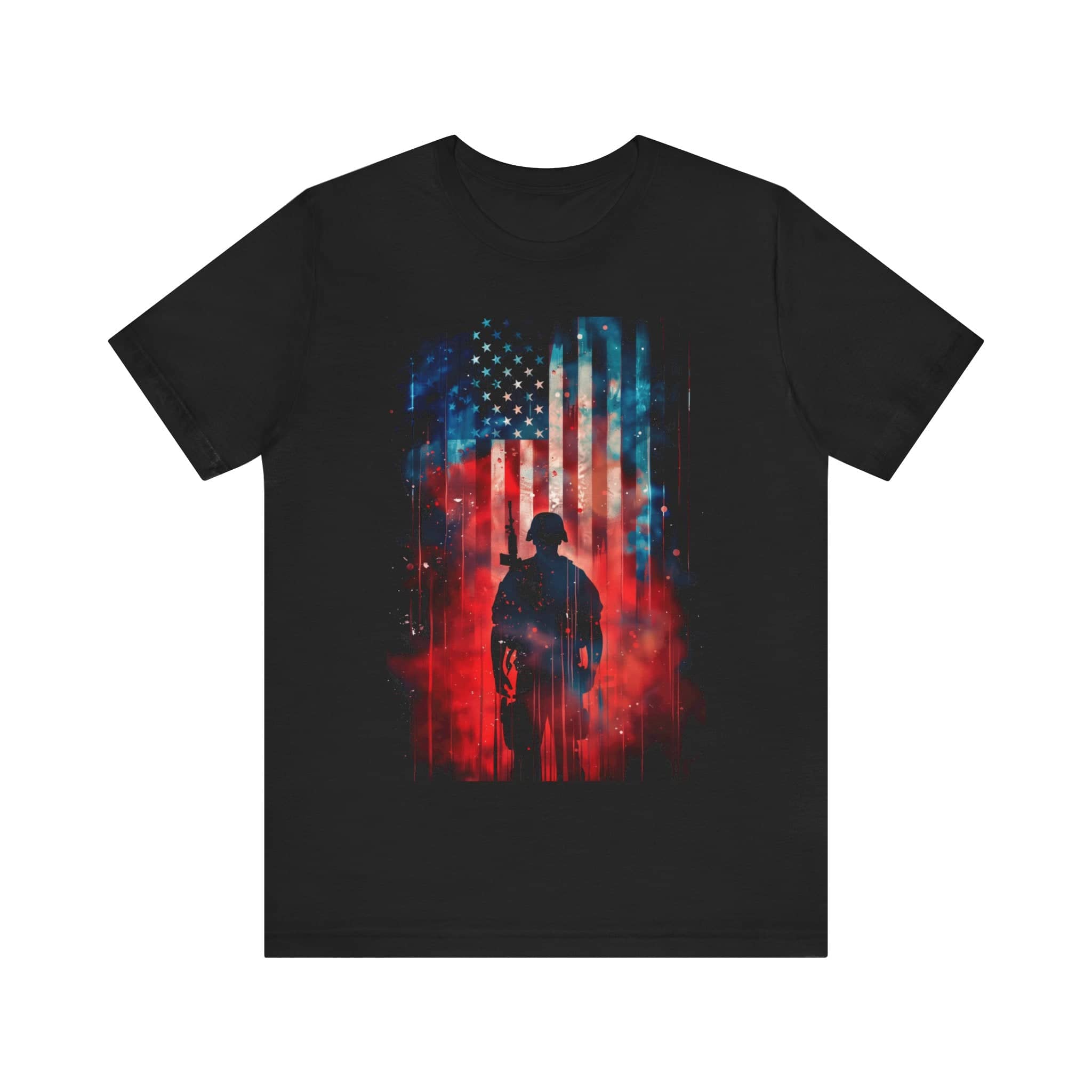 Brave Guardian: American Hero T-Shirt Unisex Jersey Short Sleeve Tee