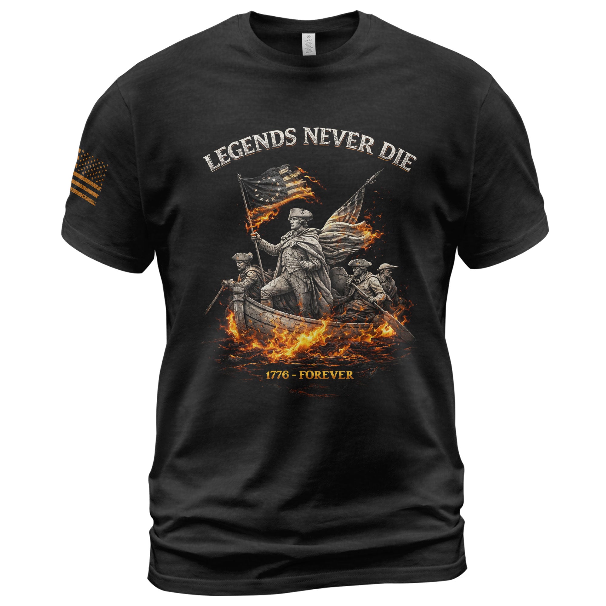 America 250th Anniversary T-Shirt 1776-2026 George Washington Retro Tee