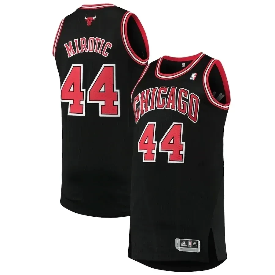 Nikola Mirotic Chicago Bulls Finished Jersey Black Unisex Adult Sizes S-3XL